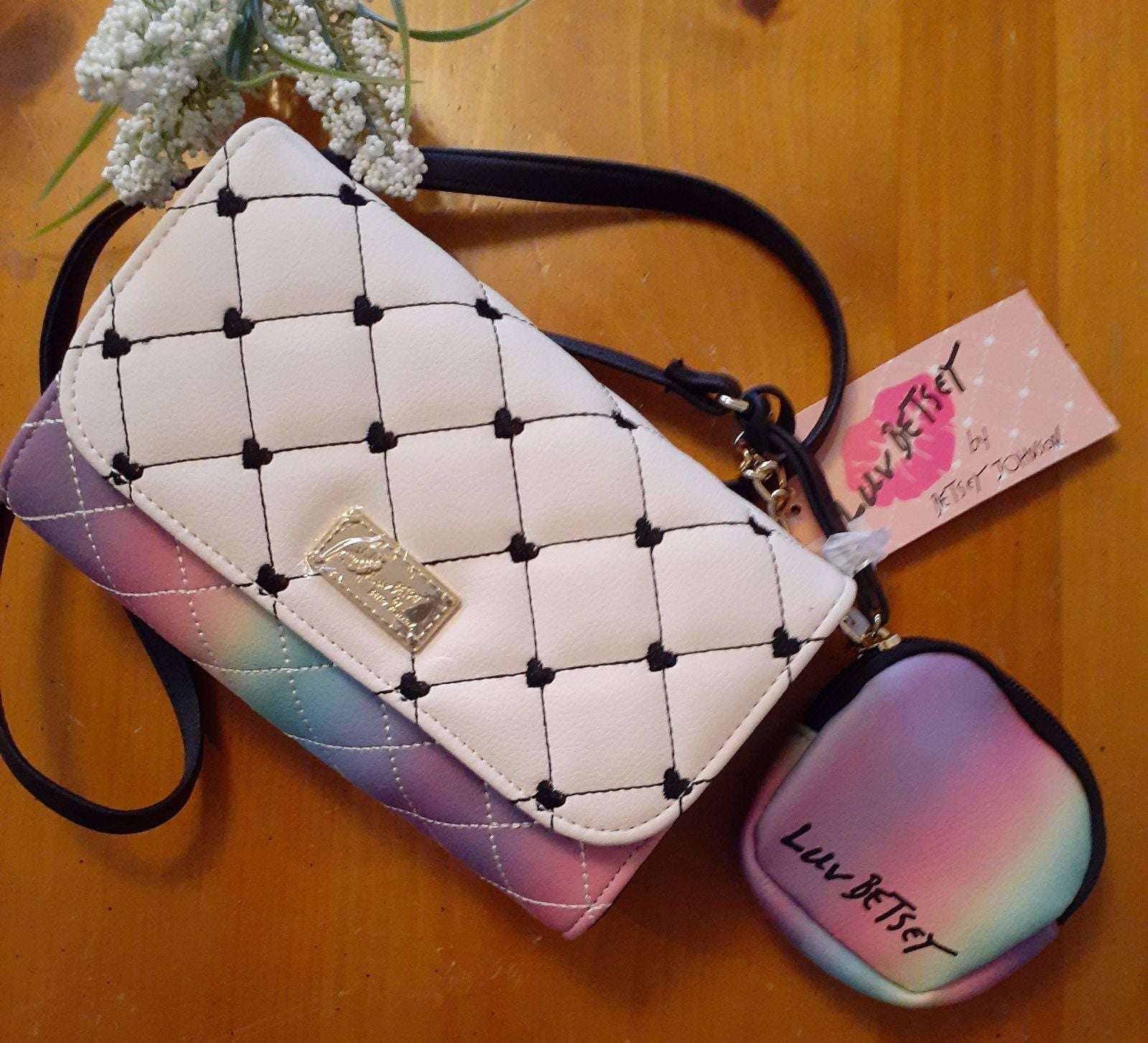 select style Betsey Johnson or Luv Betsey Wallet Purse Clutch select style Betsey Johnson or Luv Betsey Wallet Purse Clutch